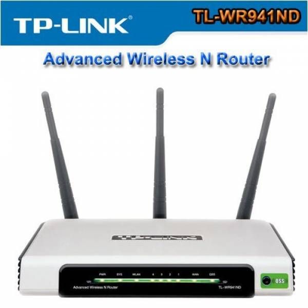 ROTEADOR TP-LINK TL-WR941ND - 300MBPS 3 ANTENAS